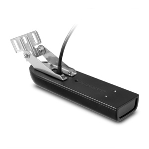 GT51M-TM–Transom Mount ClearVü/SideVü 500 W(CHIRP 260/455 kHz) Traditional 600 W(Mid-band CHIRP 80-160 kHz) Transducer with Temp